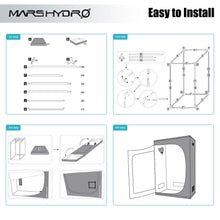 Load image into Gallery viewer, Mars Hydro 120 x 60 x 180 Grow Tent