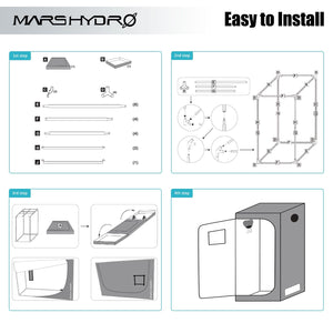 Mars Hydro 100 x 100 x 180 Grow Tent